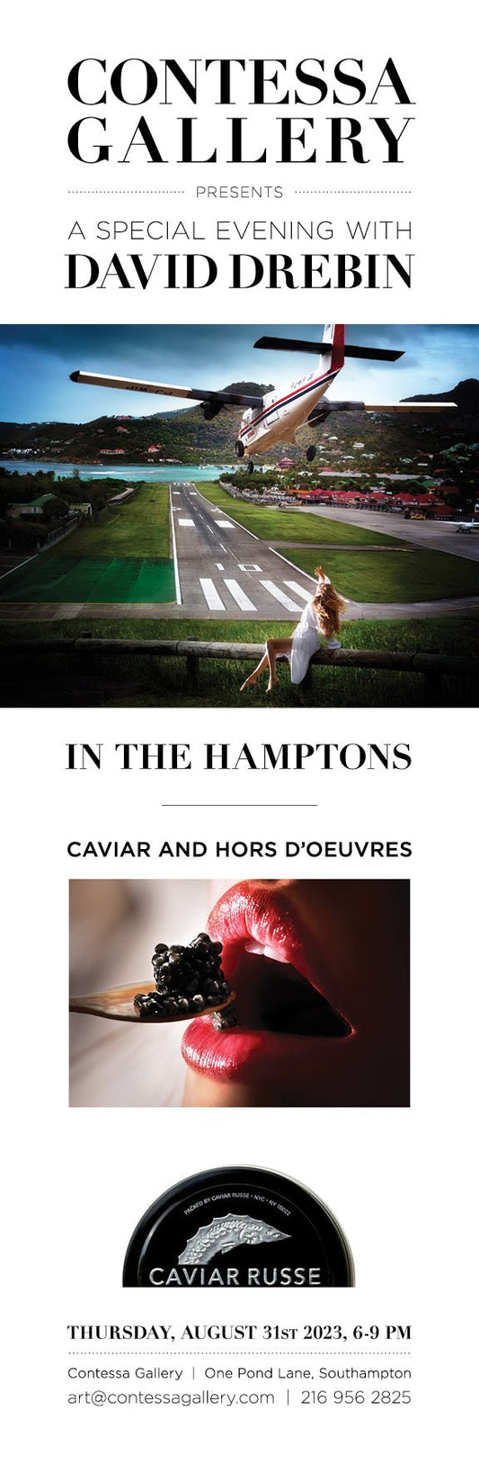 Caviar Russe, Art, The Hamptons! - Caviar Russe